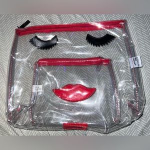 Lips and lashes Makeup Bag